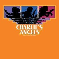 Licensed Charlies Angels TV Show Logo Tricolor Angels Tee Shirt Adult