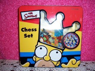 The Simpsons Chess Set 1991 32 Piece Complete Set