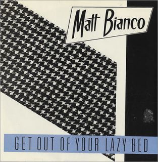 Get Out Of Your Lazy Bed 7 vinyl single record UK BIANCO1 WEA 1983