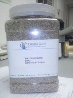 Chia Seeds White 2 Pounds FRESH HARVEST