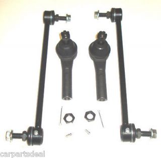 FRONT SWAY BAR LINK KIT & OUTER TIE ROD END KIT 4PSC (Fits Pacifica