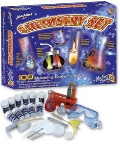 NEW CHEMISTRY SET KIT WITH 100 AMAZING EXPERIMENTS . IDEAL XMAS GIFT
