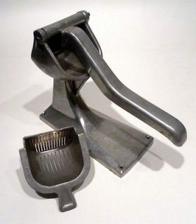 Vintage Cast Aluminum Commercial  MADE IN ITALY  Hand Squeezer