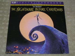 THE NIGHTMARE BEFORE CHRISTMAS    DTS WIDESCREEN NEW