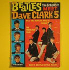 THE BEATLES.THE BEATLES MEET DAVE CLARK 5 MAGAZINE.MAY 1964.