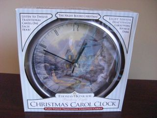 Painter of Light Christmas Carol Clock Plays 12 Traditional Songs