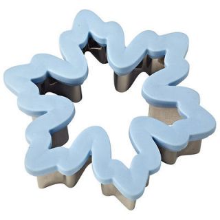 Wilton Christmas Snowflake Comfort Grip Cookie Cutter Holidays New