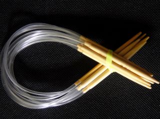 sizes 10 Bamboo Circular Knitting Needles US1 5