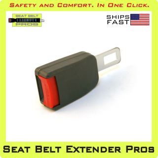 Click In Seat Belt Extender: 3, Type A, grey