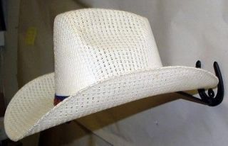 Cowboy hat store type display racks western iron art made in USA