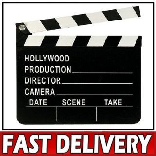 Clapperboard Hollywood Party Decoration Clapper Board Film Movies Prop
