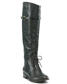 Joie Martha Womens Black Leather Boots Retail $485
