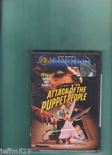 of the Puppet People (DVD, 2001, Midnite Movies) Full Screen New