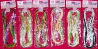 PACKETS OF SCOOBIES SCOOBY STRINGS 6 COLOURS TO CHOOSE FROM FREE P