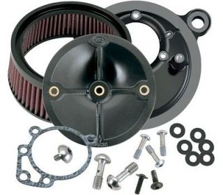 SUPER STOCK STEALTH AIR CLEANER STAGE ONE FOR HARLEY TOURING FLT