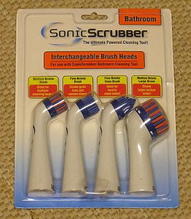 Scrubber Bathroom Cleaning Tool Replacement Quick Change Brush Heads