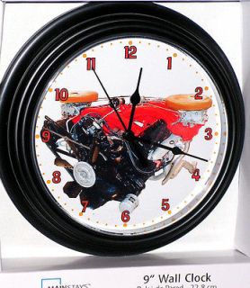 Plymouth Chrysler SonoRamic 2x4 BBL 413ci Engine, Custom Wall Clock