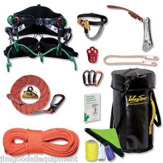 Tree Climbing Premium Rope Kit,Tree Motion Harness S,M,L,XL REDUCED