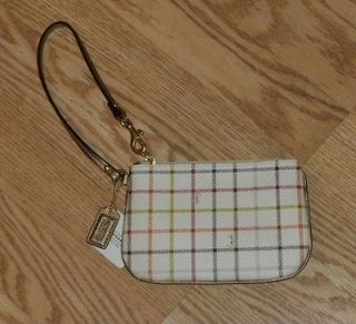 coach tattersall wristlet in Clothing, Shoes & Accessories