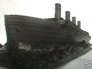 Stunning 17 RMS TITANIC Coal Model Ship LARGE