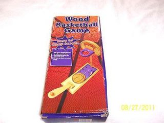 WOODEN   BASKETBALL   GAME   NEW