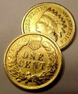 COIN Native American Rare Antique Wild West USA Art 100 Year Old