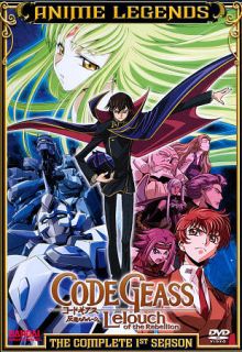 Code Geass Leouch of the Rebellion The Complete 1st Season (DVD, 2011
