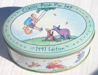 Newly listed Disneys Classic Pooh Pin Set 1997 Edition in Tin