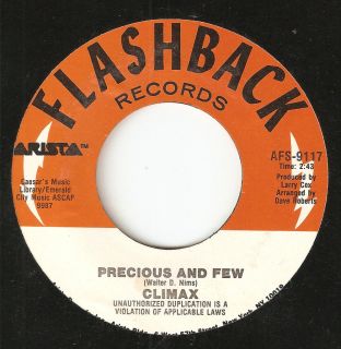 Climax 45 Precious And Few / Life And Breath (Rock) NM