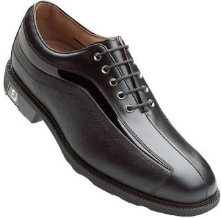 Footjoy Icon Golf Shoes Closeout Mens Black 52366 New