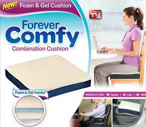 THICK FOREVER COMFY FOAM GEL CUSHION FOR EVER COMFY AS SEEN ON TV