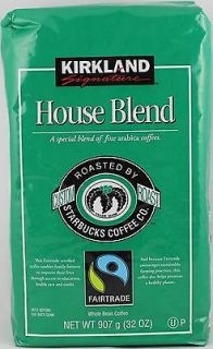 Roasted by Starbucks House Blend Fairtrade Whole Bean Coffee 907g