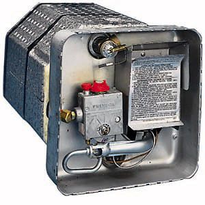 RV Motorhome Replacement Water Heater, SW6P, Pilot, 6 gal Suburban