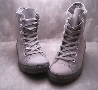 CONVERSE CT OUTSIDER HI Mens Leather Boots Grey Size 7 9.5 10