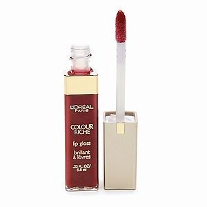 Oreal Colour Riche Gloss Lipstick, Rich Red 300 .23 fl oz (6.8 ml)