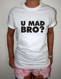 YOU MAD BRO ,COOL STORY BRO JERSEY SHORE FUNNY WOMENS TSHIRT TEE  ALL