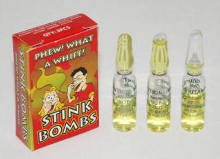 36 Glass Vial Stink Bombs Stinky Bomb Joke Prank Party Favor Gag Fun 3