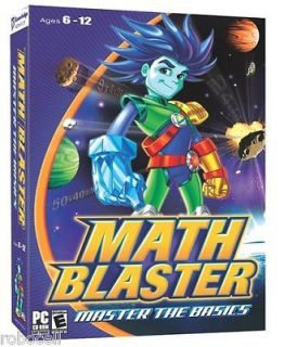 Math Blaster Ages 6 7 (PC, 2000) WORLDWIDE SHIPPING AVAILABLE