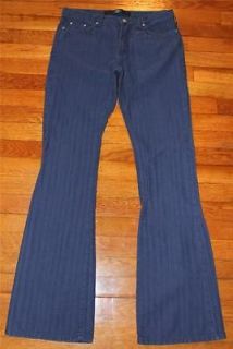 Vintage ITALY Designer VERSACE Couture Jeans Blue Cotton Pants 31