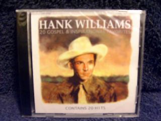 Hank Williams Sr 1991 20 Gospel&Inspira tional Favorites