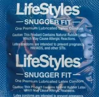 50 Lifestyles Snugger Fit Small Condoms + FREE Lubricant