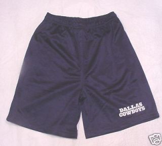 NEW Dallas Cowboys Logo Lounge Pajama Athletic Gym Shorts Youth Boys