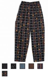 NWT Dickies CW050101 Cotton Baggy Kitchen Chef Pants