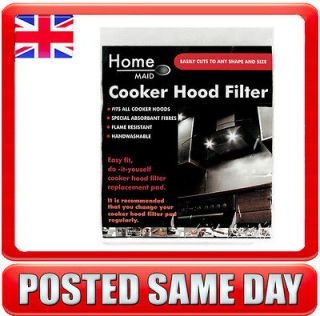 Universal Cooker Hood Filter Extractor Fan Filter Pad Replacement
