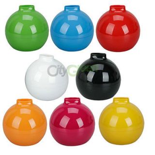 Round Bomb Shape Tissue Paper Box Holder Plastic with Many Color