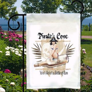 PIRATES COVE Calendar Girl New Small Garden Flag Pub Free Ship USA