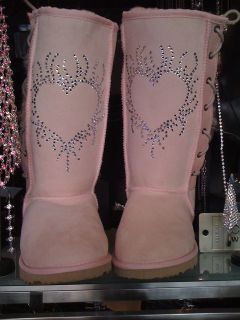 UGG BOOTS designed by ZAHLI featuring SWAROVSKI® CRYSTAL rrp $649.00