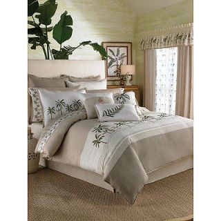 Croscill Fiji Queen size 4 piece Comforter Set W/BedSkirt FREE
