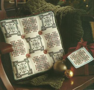 Chrismon Pillow & Gift Tag Christmas Cross Stitch Pattern pages c