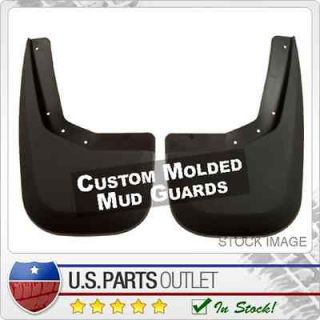 Liners 58401 Mud Flaps Custom Molded Black Easy To Install Front